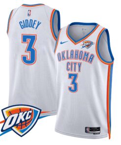 Men’s Oklahoma City Thunder Swingman #11 Joe Jersey V2 – All Stitched GJJ041