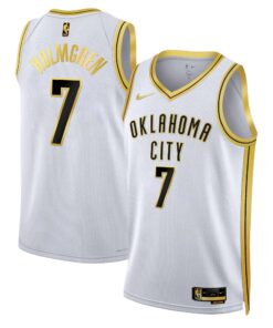 Men’s Oklahoma City Thunder Swingman #7 Holmgren Jersey – All Stitched GJJ023