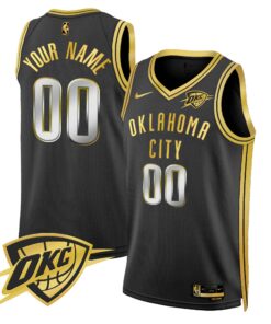 Oklahoma City Thunder Swingman Custom Jersey V2 – All Stitched - GJJ008
