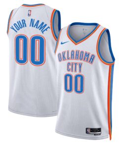 Oklahoma City Thunder Swingman Custom Jersey – All Stitched - GJJ003